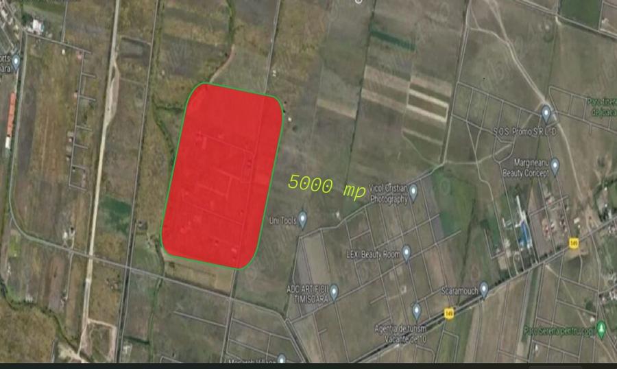 Teren Construcții intravilan de 5000 mp, în Moșnița Veche