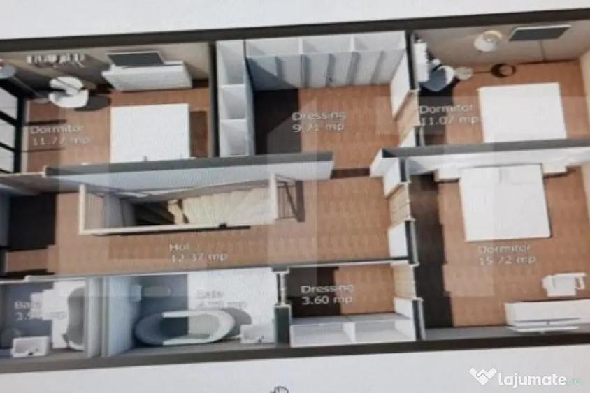 Casă cu 4 camere cu Teren 275 Mp în Cloșca