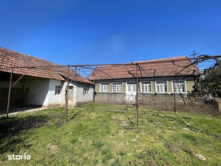 Casă cu 3 camere cu Teren 1500 Mp în Saca