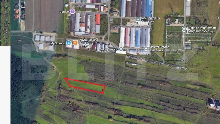 Teren Construcții extravilan de 4000 mp, în Luna de Sus