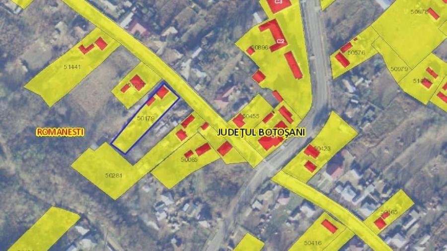 Casă individuală cu 5 camere cu Teren 1329 Mp în Românești