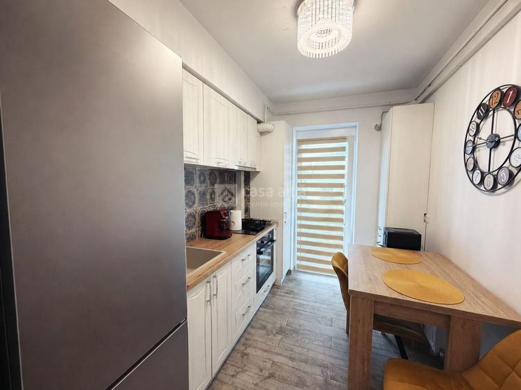 Apartament cu 2 camere decomandat, mobilat în Galata