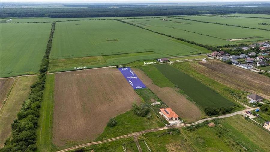Teren intravilan de 1660 mp, în Central