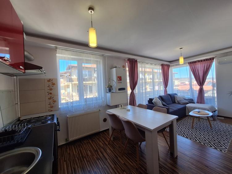 Apartament cu 3 camere, 59 mp, 2 balcoane, zona Florilor - 5