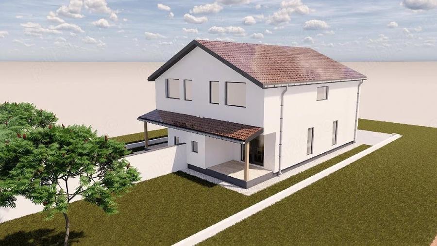 Casă cu 4 camere cu Teren 320 Mp în Șag