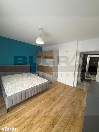 Apartament cu 2 camere decomandat, mobilat în Borhanci