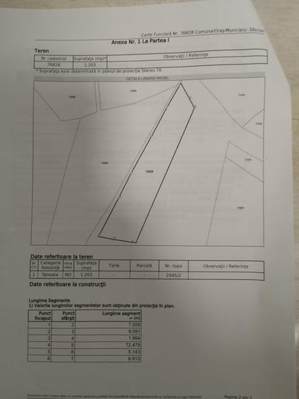Teren de 1203 mp, în Sebeșel