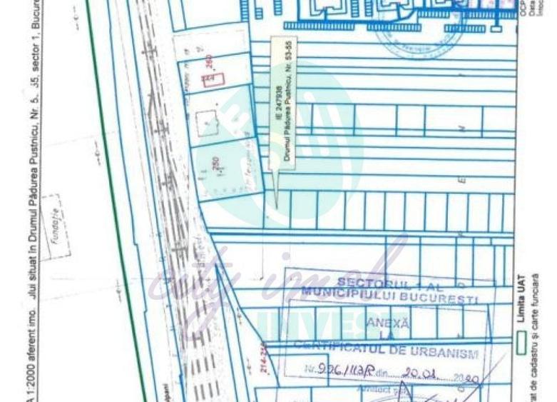 Teren Construcții intravilan de 590 mp, în Băneasa