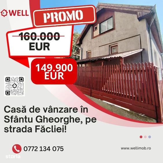 Casă cu 3 camere în Central