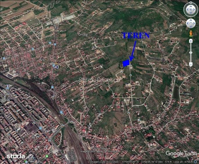 Teren str. Aurel Ciupe 1 694 sau 3 500 mp cea mai frumoasa panorama