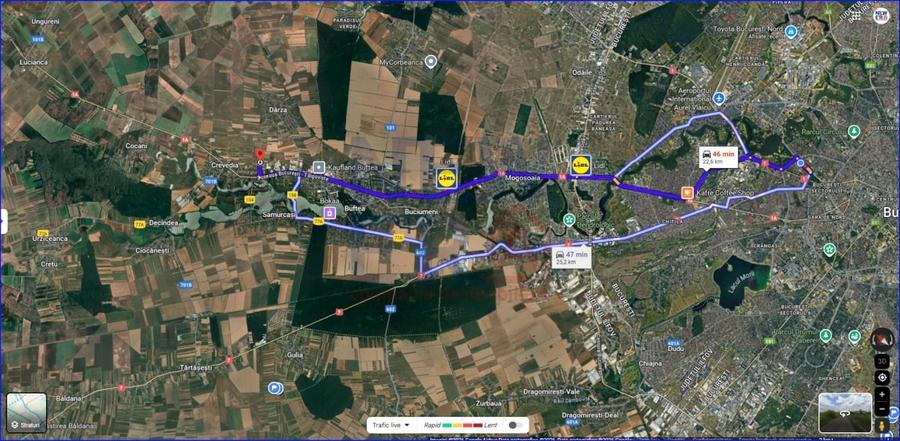 Teren Construcții intravilan de 4900 mp, în Crevedia