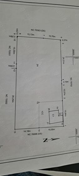 Teren de 1488 mp, în Secuia