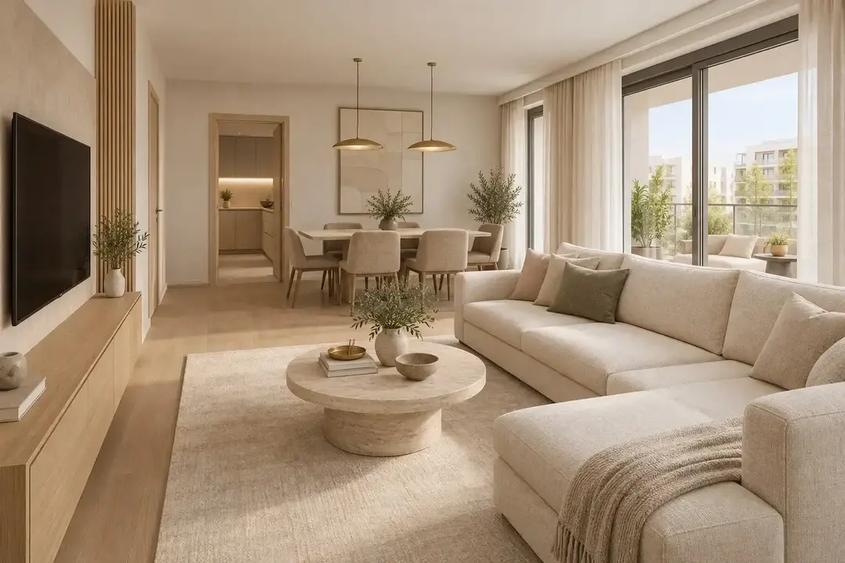Apartament cu 4 camere decomandat în Ferdinand