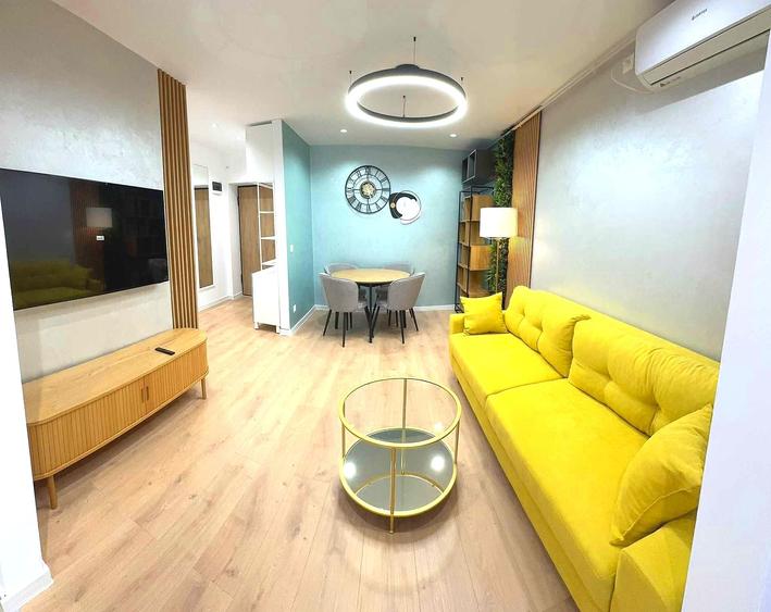 Apartament cu 2 camere semidecomandat, mobilat în Theodor Pallady