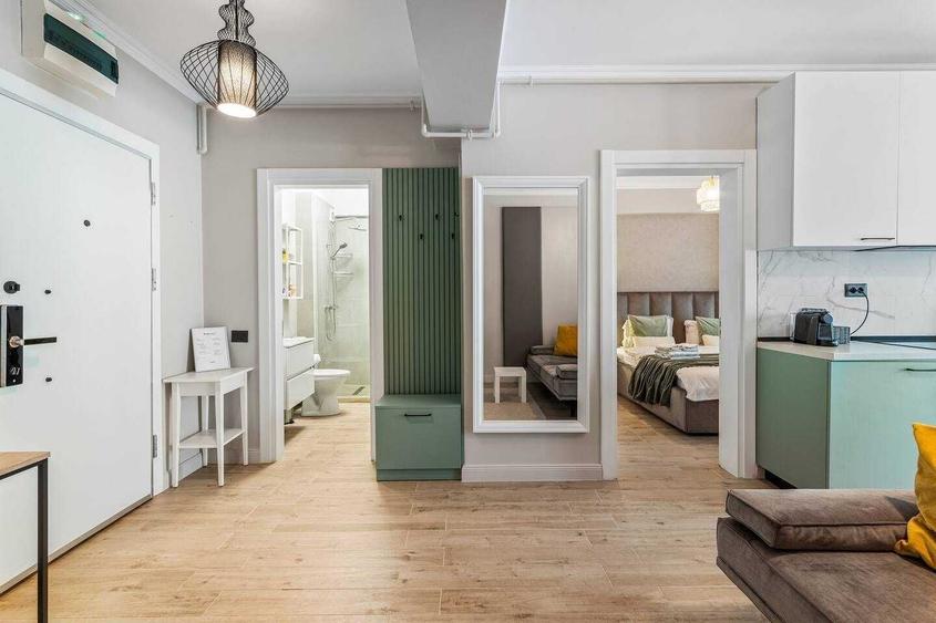 Apartament cu 2 camere semidecomandat în Nord