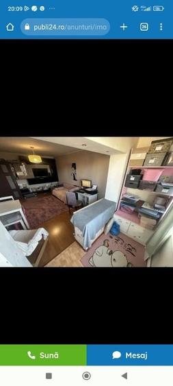 Apartament cu 3 camere decomandat, mobilat în Km 5