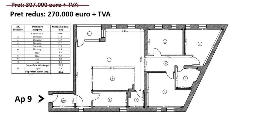 📍Dezvoltator 0% comision 🏢 Bloc nou 🏡 4 camere 🚇 Metrou Timpuri Noi Timpuri - 14