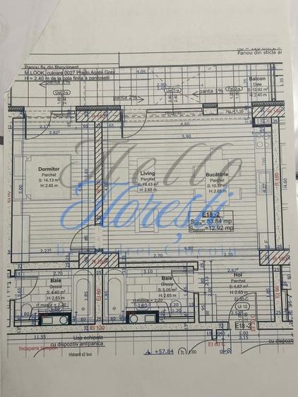 Apartament cu 2 camere semidecomandat, mobilat în Mărăști