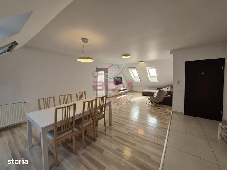 Apartament cu 3 camere semidecomandat în Luna
