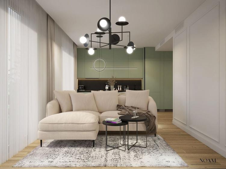Apartament cu 2 camere mobilat la inchiriere in Amber Forest - 1