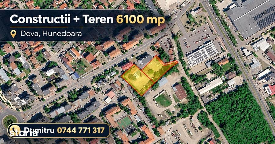 Spațiu comercial, de 1,000 mp, în Central