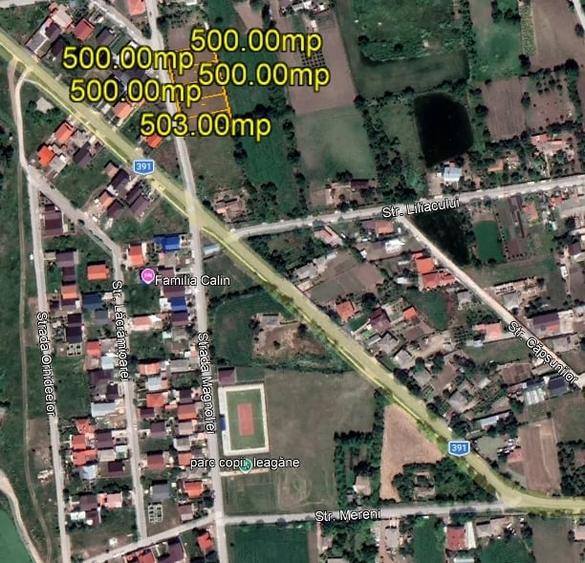 Teren Topraisar de vanzare loturi 500 mp - 3