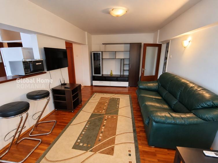 Apartament cu 2 camere semidecomandat, mobilat în Aviației
