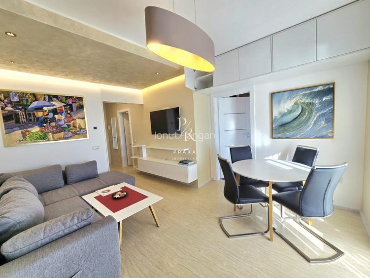 Apartament 2 camere, 61mp, lift, garaj, finisat, ansamblul Columna, zona Vivo!