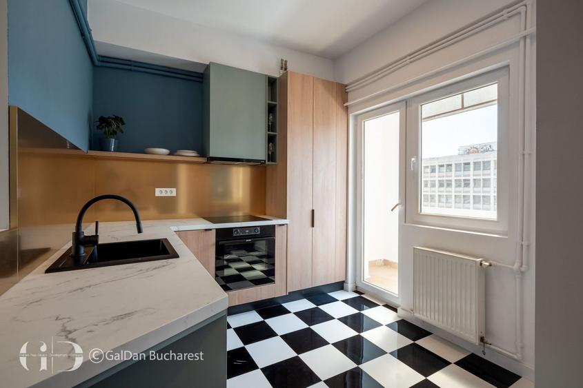 Apartament cu 3 camere, mobilat în Cișmigiu