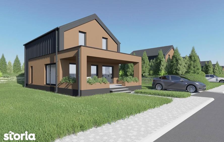 Casă cu 4 camere cu Teren 600 Mp în Ciolpani