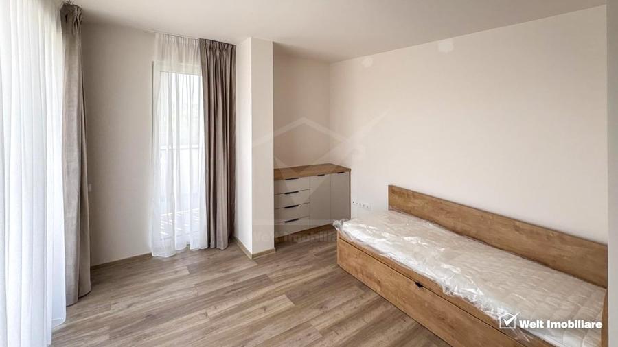Apartament cu 3 camere semidecomandat, mobilat în Între Lacuri
