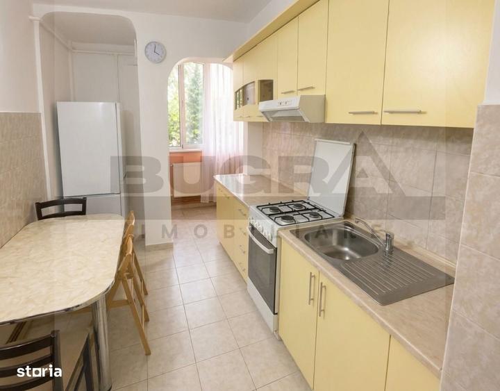 Apartament cu 2 camere decomandat, mobilat în Gruia