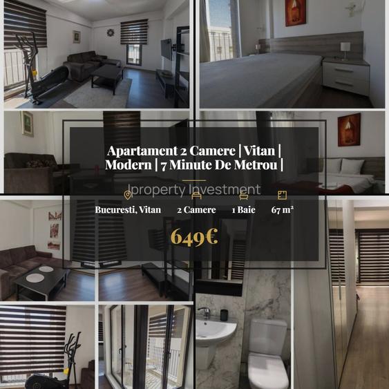 Apartament 2 Camere | Vitan | Modern | 7 Minute De Metrou |