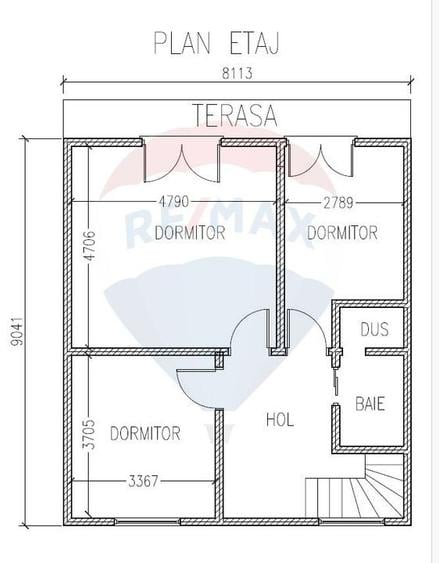 Casă individuală cu 5 camere cu Teren 301 Mp în Calea Aradului