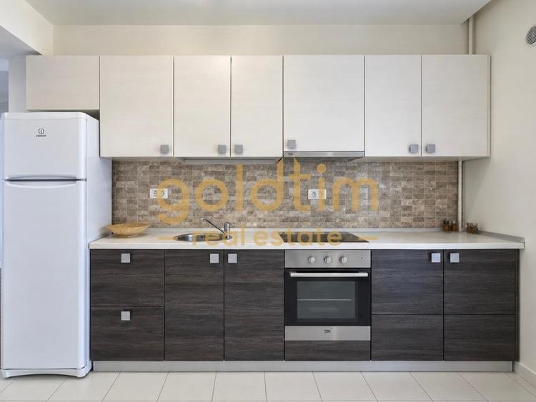 Apartament cu 2 camere semidecomandat, mobilat în Băneasa