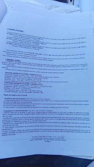 Teren de 6857 mp, în Bujoreni