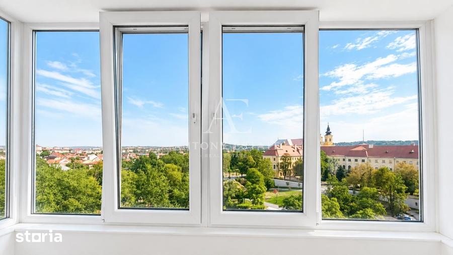 Apartament cu 2 camere semidecomandat, mobilat în Decebal