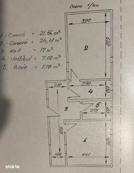 Casă cu 4 camere cu Teren 3800 Mp în Daia