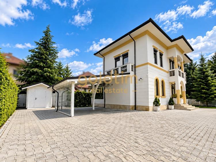 Casă individuală cu 6 camere cu Canalizare în Pipera