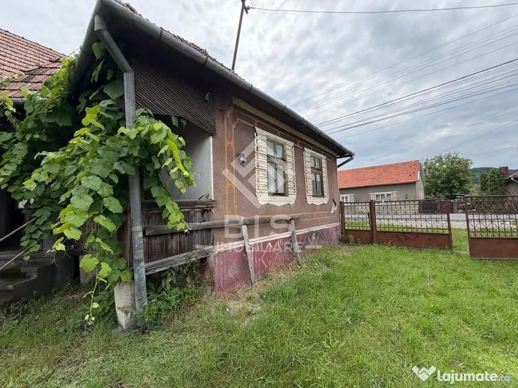 Casă cu 2 camere cu Teren 2080 Mp în Rusu Bârgăului