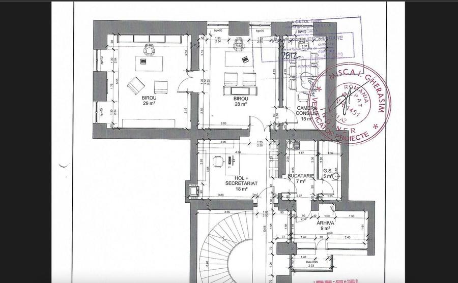 Apartament cu 5 camere decomandat în Ultracentral