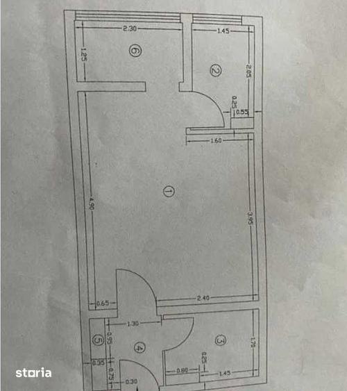 Garsoniera 32 mp, cu priveliste spre munti - 7
