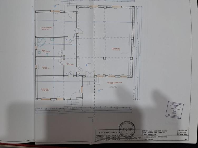 Casă cu 6 camere cu Teren 600 Mp în Fierbinți