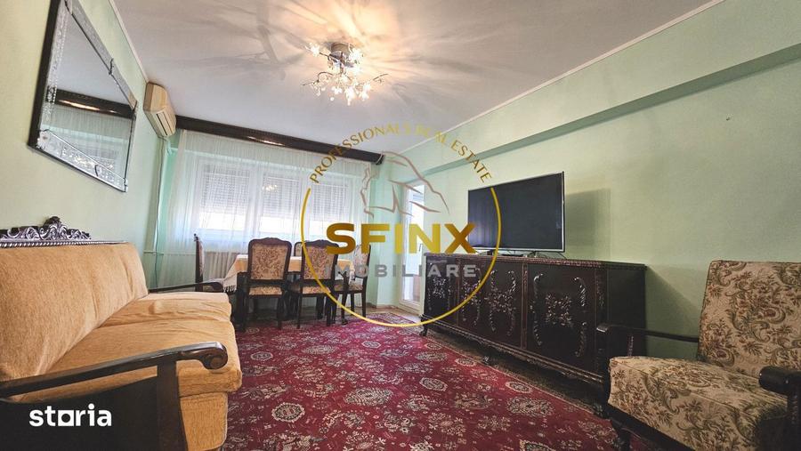 Apartament cu 4 camere decomandat, mobilat în Moșilor