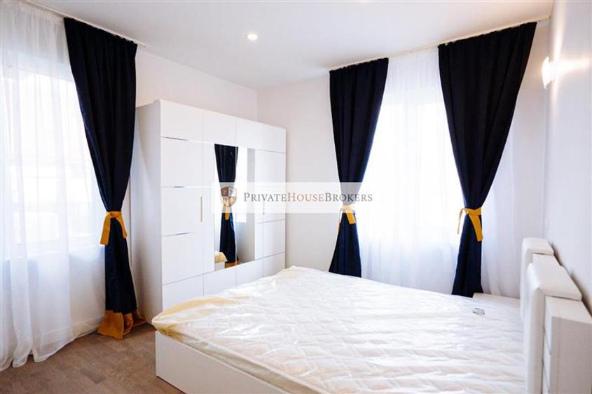 Apartament cu 3 camere semidecomandat, mobilat în Pipera