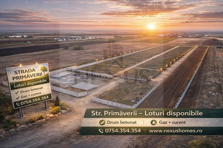 Teren Construcții intravilan de 550 mp, în Berceni