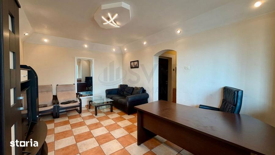 Apartament cu 2 camere semidecomandat, mobilat în Moșilor