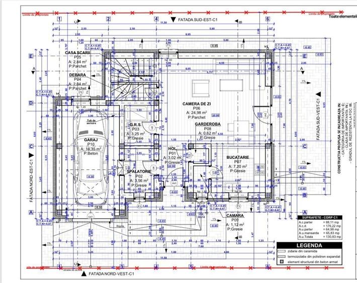 Casă individuală cu 4 camere cu Canalizare în Unirii