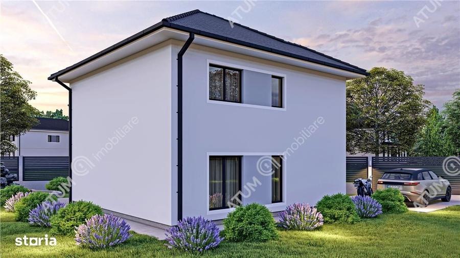 Casa individuala complet finisata 3 camere si 290 mp teren - 1