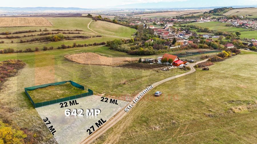 Teren agricol extravilan de 642 mp, în Aeroport